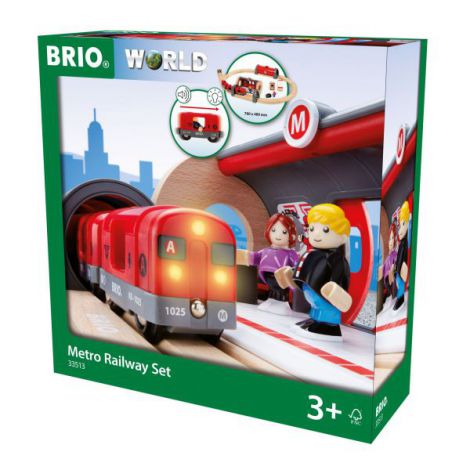 Set metrou pe sine 33513 Brio - imagine 10
